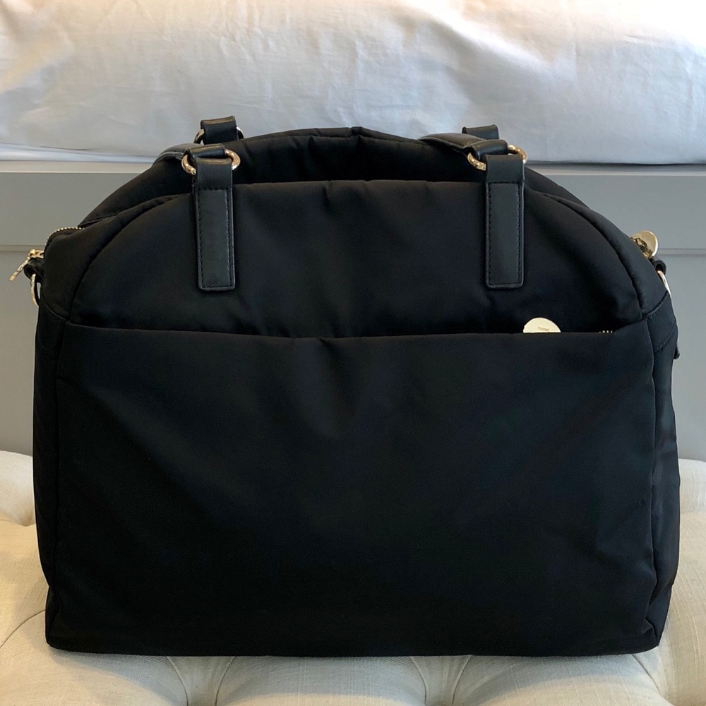 Lo & Sons O.M.G Bag (Black / Gold / Camel)